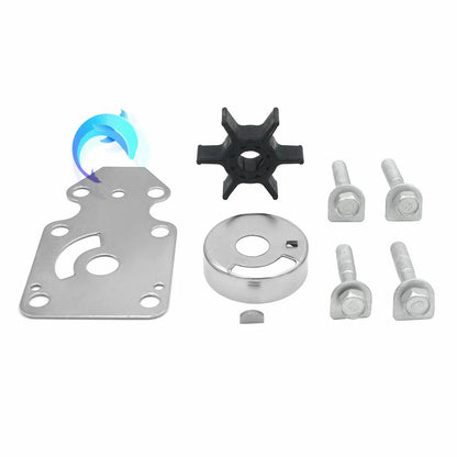 Water Pump Impeller Repair Kit for Yamaha 9.9/15 HP (1996-2006) Sierra
