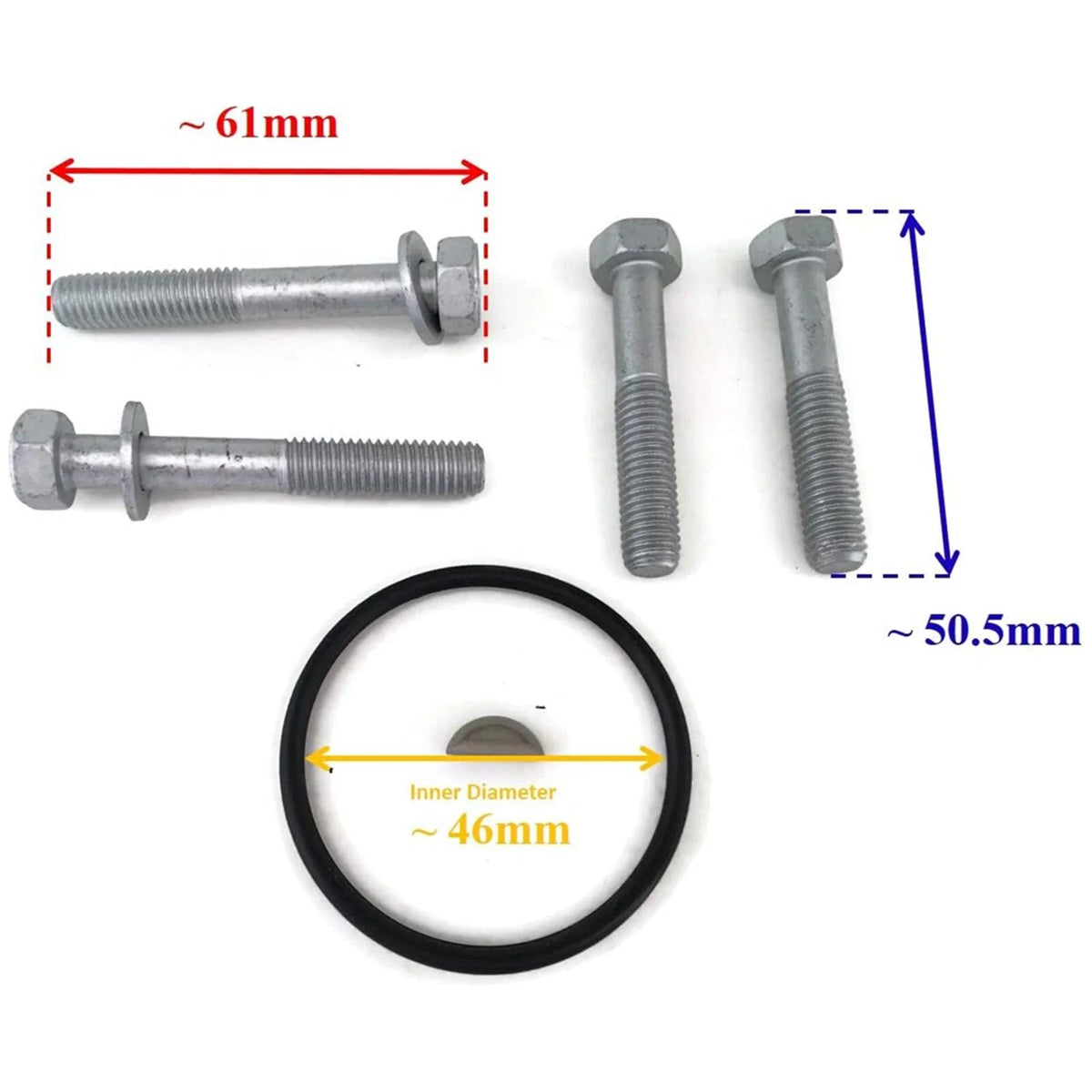 Yamaha 50-70HP Outboard Water Pump Impeller Kit for 6H3 Models