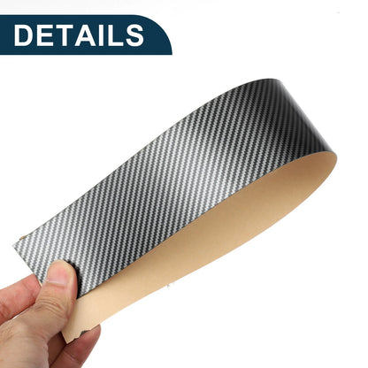 6 Pcs Door Pillar Window Trim for Toyota Prius (2005-2009) Carbon Fiber Black