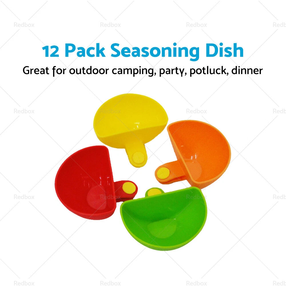 1 Plastic Dip Clip Bowl Plate Holders for Dish & Chip