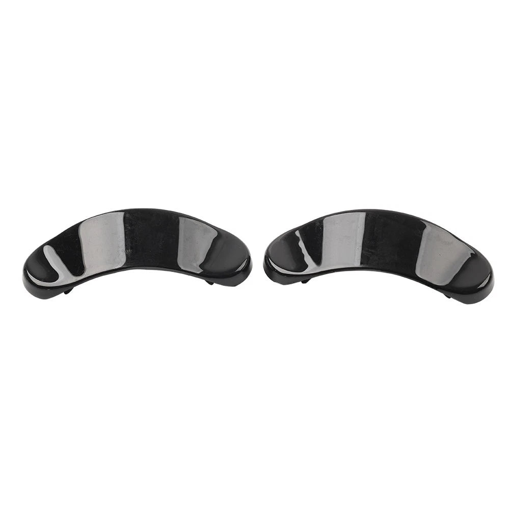 Moto Master Cylinder Clamp Plugs for Honda Goldwing 1500 1800 (88-17) Black