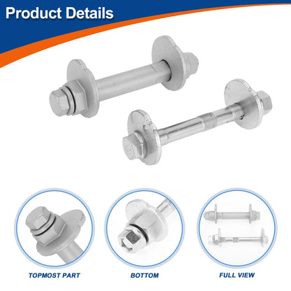 Front Camber Alignment Bolt for Toyota LandCruiser 2009-2022 (2 x Bolts)