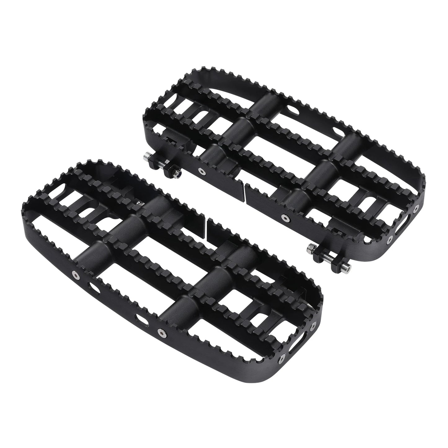 Black Driver Floorboards for Harley Touring Street Glide (2014-2024)
