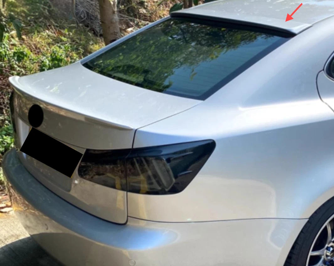 ABS Rear Roof Spoiler Wing Lip for Lexus IS 250/350/F Sedan (2006-2013)