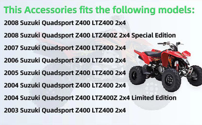 Radiator Reservoir for Suzuki Quadsport Z400 LTZ400 LTZ 400 LT-Z400 (2003–2008)