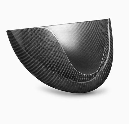 Carbon Fiber Side Mirror Cover Caps Power Folding Fit For Mini R55 R60 2007-2012