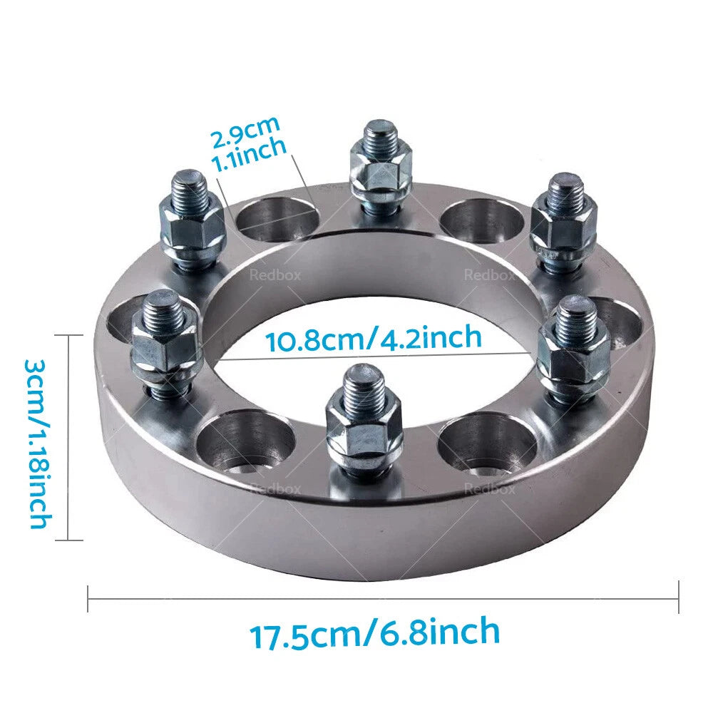 30mm  Wheel Spacers for Toyota Landcruiser, Pajero, Hilux, Prado