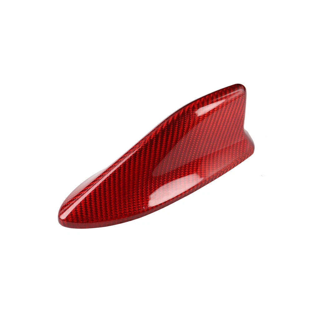 Red Carbon Fiber Shark Fin Roof Antenna Trim Cover for BRZ 86 FR-S (2013-2020)