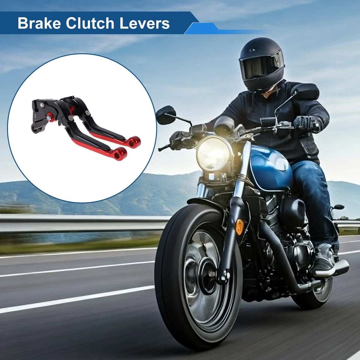 Levers / Adjustable Short-Long Brake/Clutch Levers for Kawasaki ZZR600 (2005–2009)