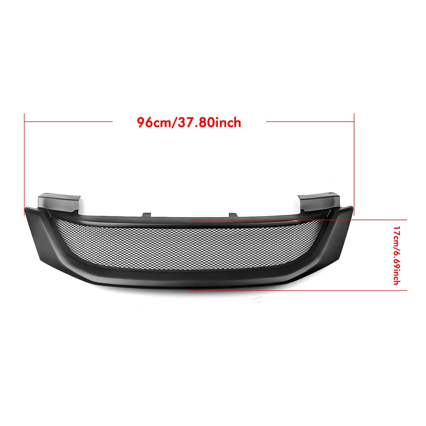 Fiberglass Front Bumper Grille Mesh for Honda Accord 2 Door (2013-2015)