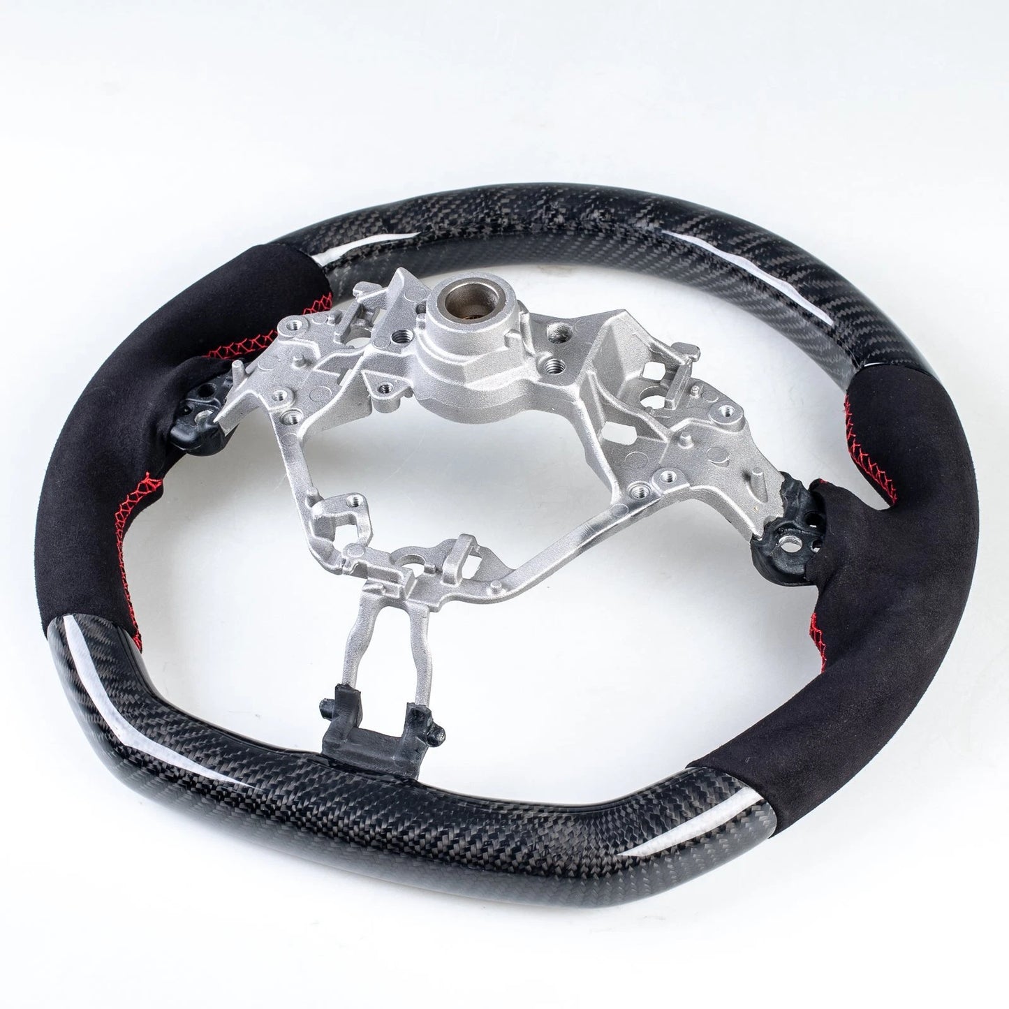 Steering Wheel Carbon Fiber Suede for Toyota 86 Subaru BRZ (2017-2021)