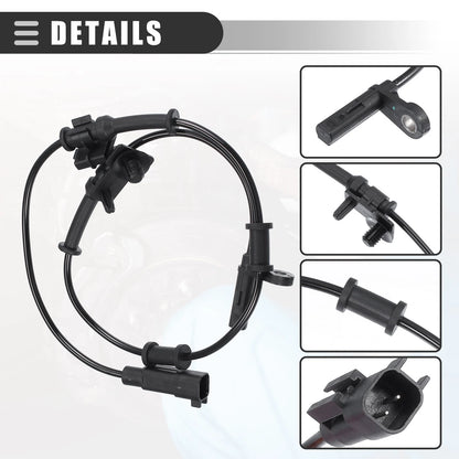 ABS Wheel Speed Sensor for Chrysler 300 (2015-2020) Black