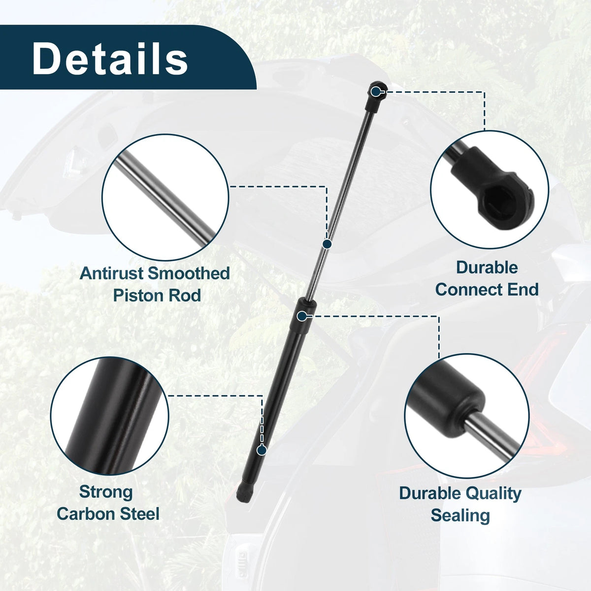 Tailgate Lift Supports for Volvo XC90 I MK I (2003-2014)