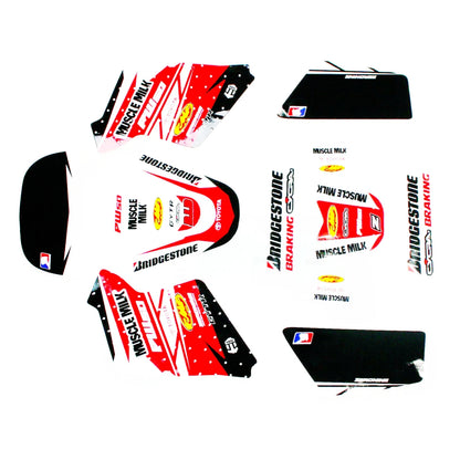 3M Muscle Milk Decals Sticker Kit for Yamaha Peewee 50