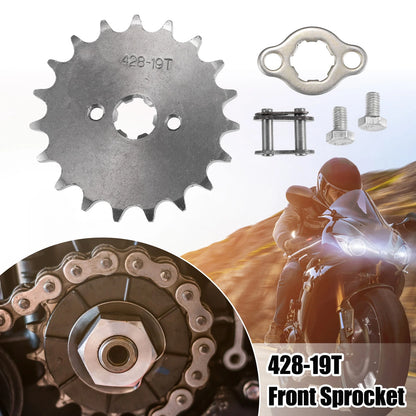19T 17mm Motorcycle Front Engine Sprocket for Dirt Bike Mini Bike