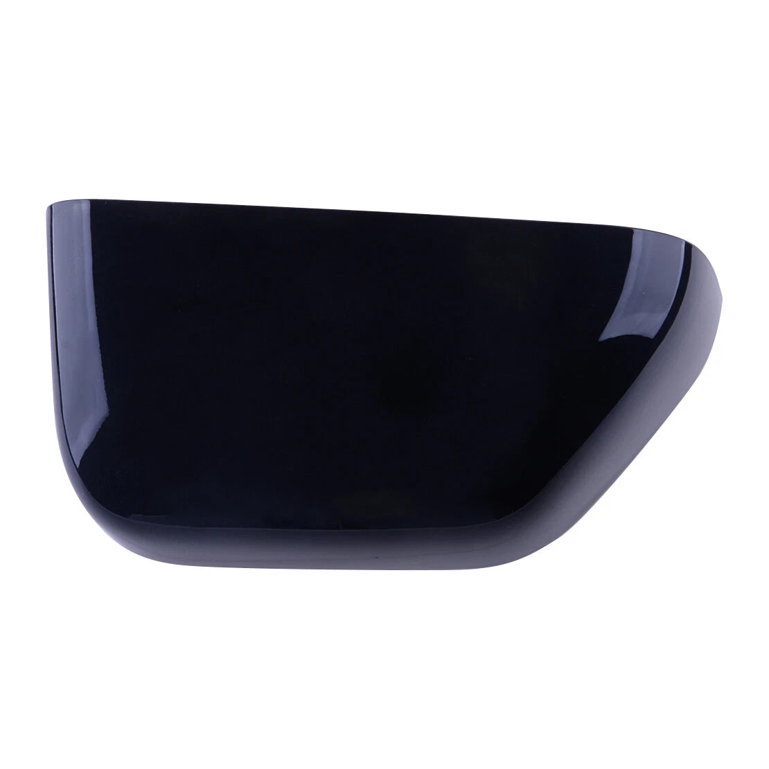 Glossy Black Top Half Mirror Cover for Ford F250 F350 Super Duty (2017-2020)
