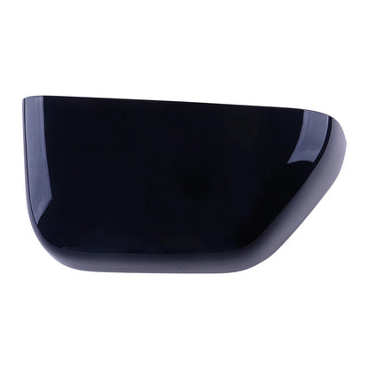 Glossy Black Top Half Mirror Cover for Ford F250 F350 Super Duty (2017-2020)