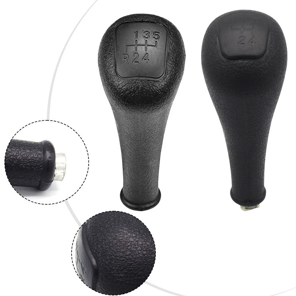 Shift Lever Head for Mercedes W123 W140 W201 W202 Black ABS