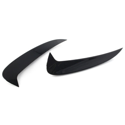Gloss Black Rear Bumper Vent Cover for Benz E-Class Coupe (2016-2021)