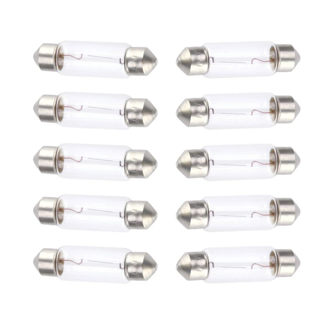 10Pcs Interior Light Bulbs for Car Truck Dash Trunk Brake Lamps (Various Years)