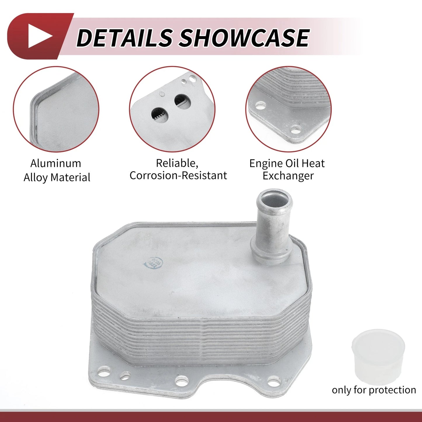 Engine Oil Cooler for Ford Transit Platform Chassis (2006-2014)