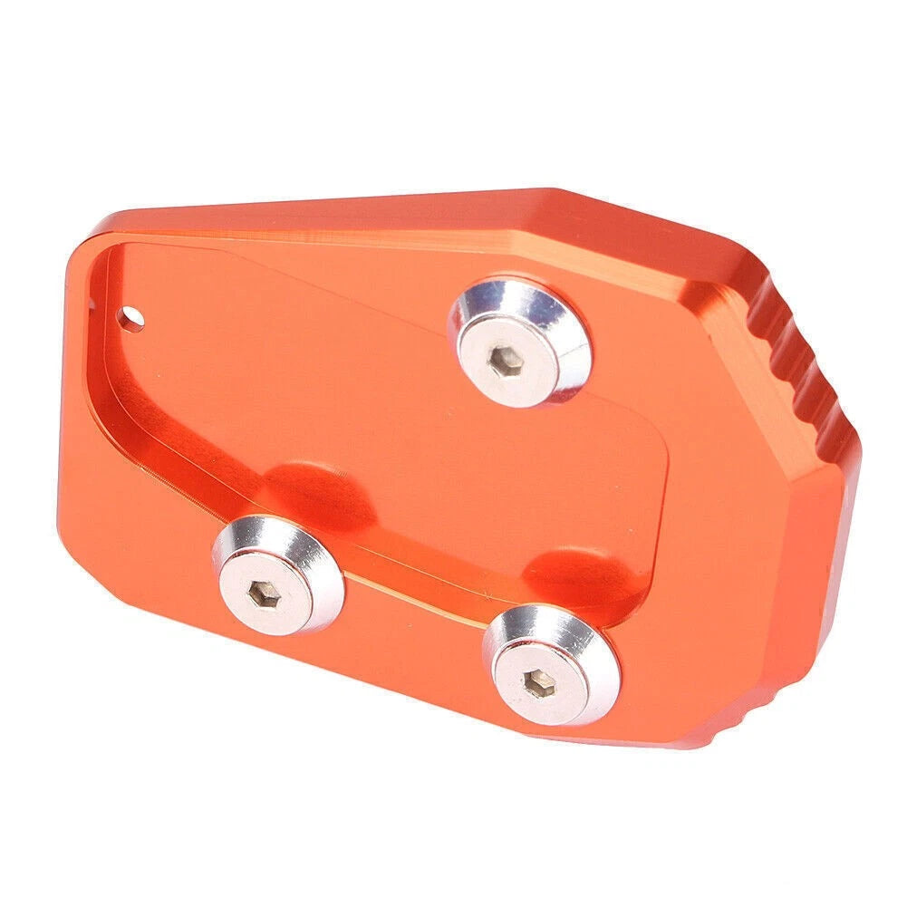 Orange Kickstand Side Foot Stand Extension Pad for Yamaha MT09 (2013-2016)