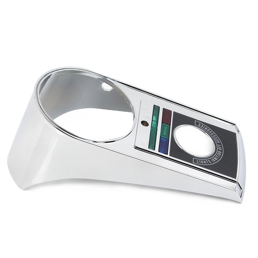 Speedometer Dash Panel Cover Kit for Harley Softail (1991-1995) Chrome