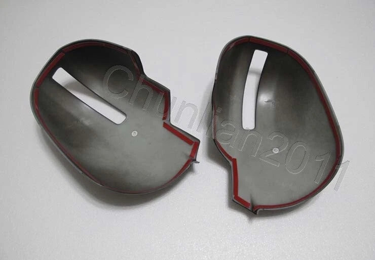 Rearview Side Mirror Covers for Mitsubishi Outlander (2013-2020) 2 x Fiber