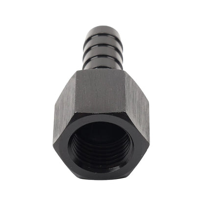 AN6 Female to 3/8" Hose Barb Fuel Line Swivel Fitting Adapter for Car