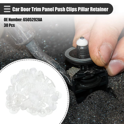 30 x Car Door Trim Panel Push Clips Pillar Retainer for Dodge