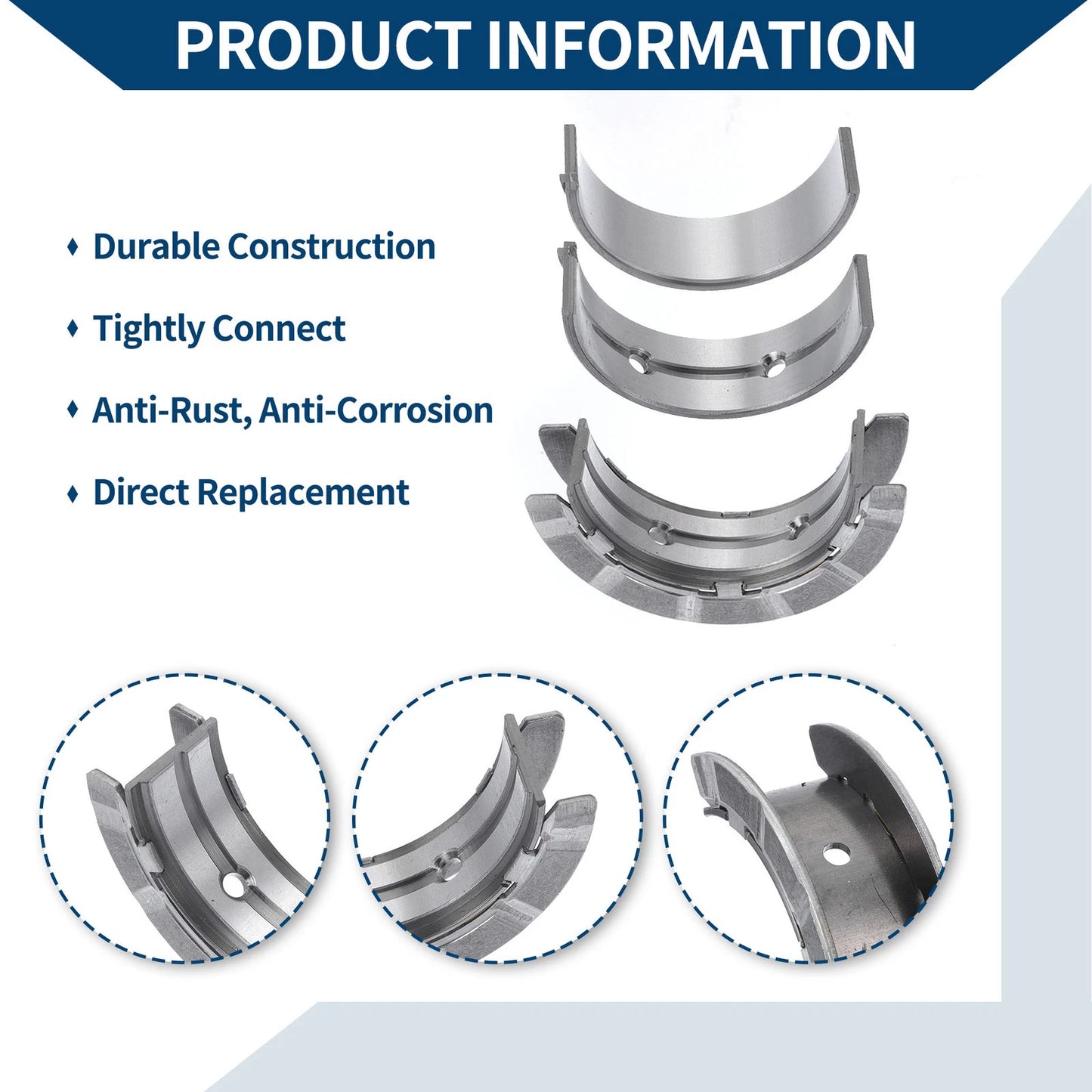 Main Bearing Set for Chevrolet Malibu (2016-2022)