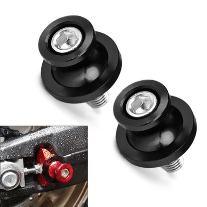 2 x Motorcycle Swingarm Spools Slider Screws 8MM Black for Honda CBR