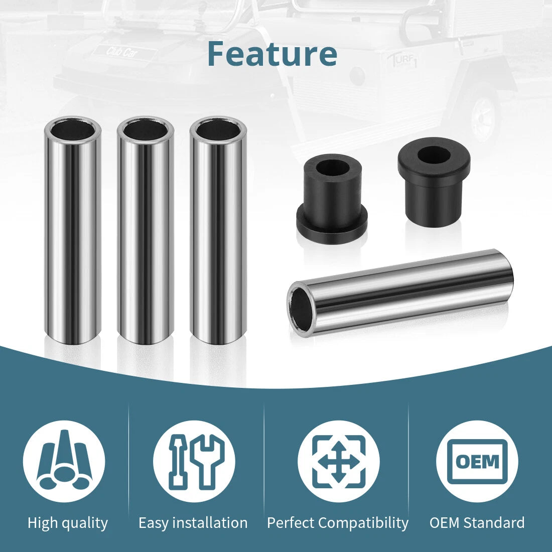 Rear/Leaf Spring Bushing for EZGO TXT Club Car DS