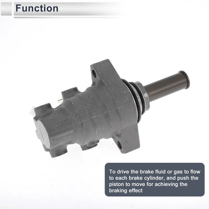Brake Master Cylinder for Toyota Sienna 2004-2009 - Silver Tone