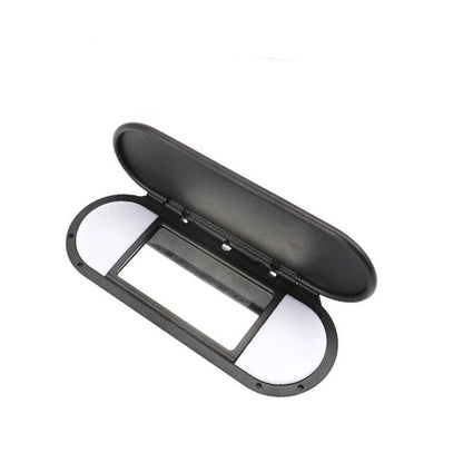 Black Sun Visor Mirror Cover for MINI Cooper F55 F56 F60 (2015-2022)