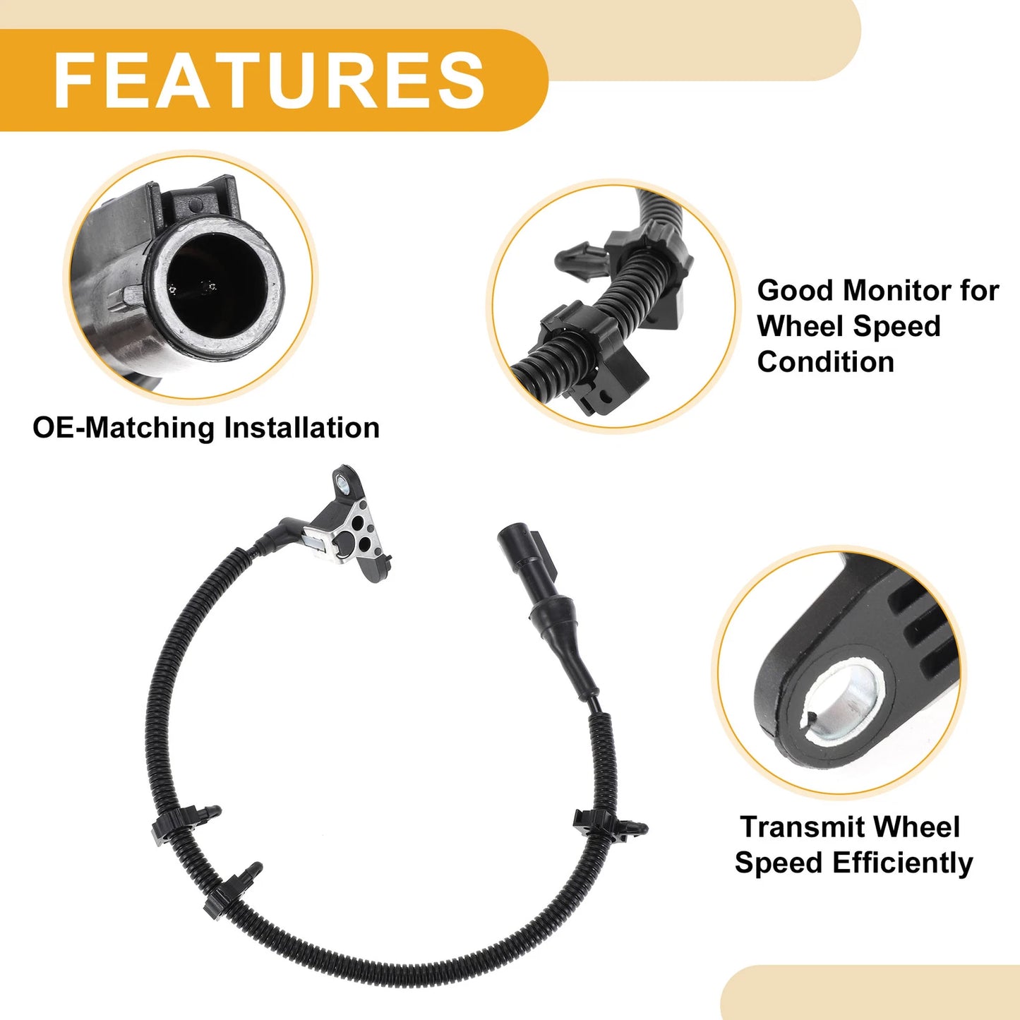 ABS Wheel Speed Sensor for Ford Explorer 2002-2005 Rear