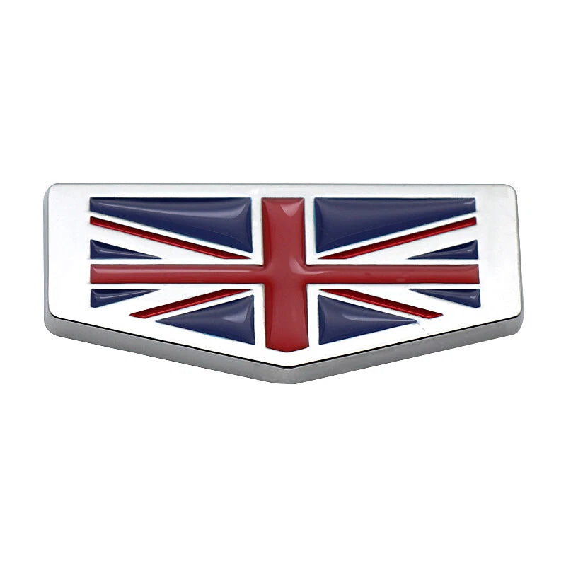 Metal UK Flag Car Fender Emblem Badge Decal Sticker