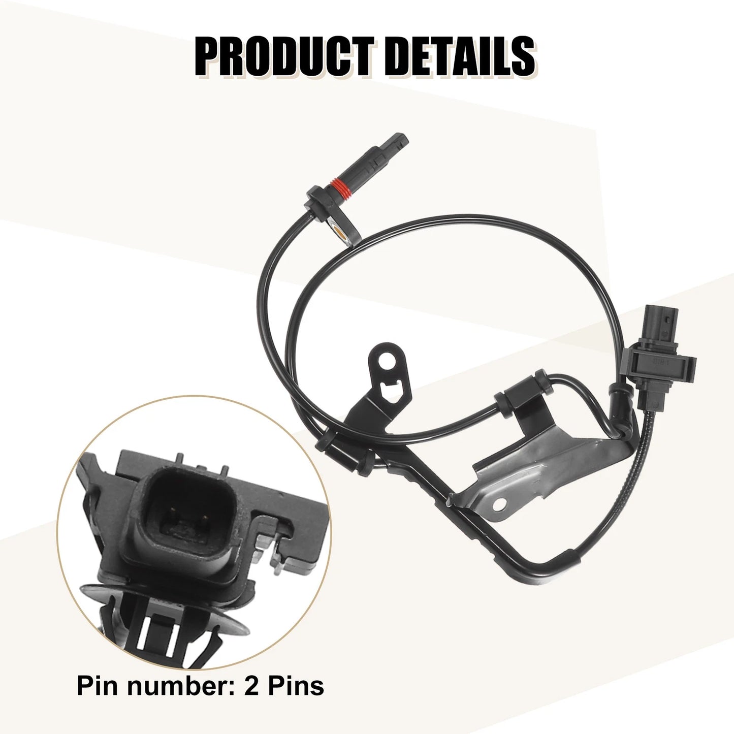 4 x ABS Wheel Speed Sensors for Acura MDX (2007-2013)