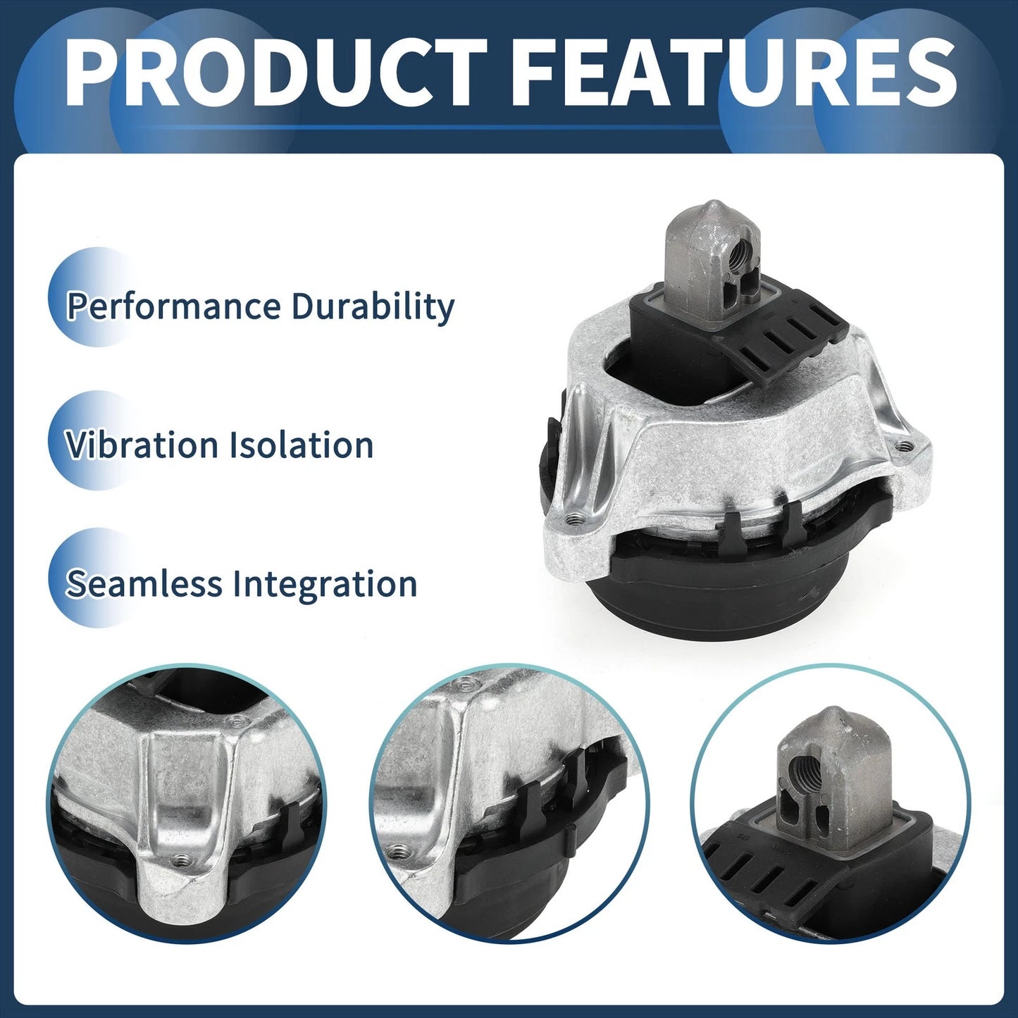 Engine Motor Mount for BMW 540Li G38 2017-2020 3.0T A/MT