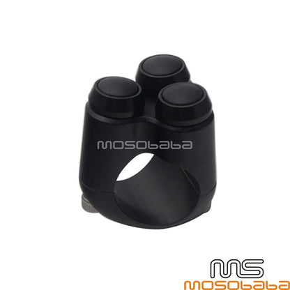3 x Button Motorcycle Turn Signal Micro Switch for Honda Yamaha