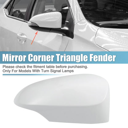 Unpainted Right Mirror Corner Triangle Cover for Toyota Corolla (2014-2017)