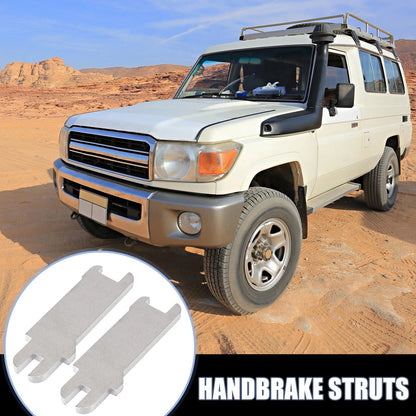 2 x Extended Handbrake Struts for Toyota Landcruiser 75-80 Series