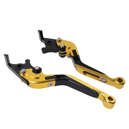 CNC Extendable Brake Clutch Levers for Honda CBR650R CB650F (2014-2023) Gold