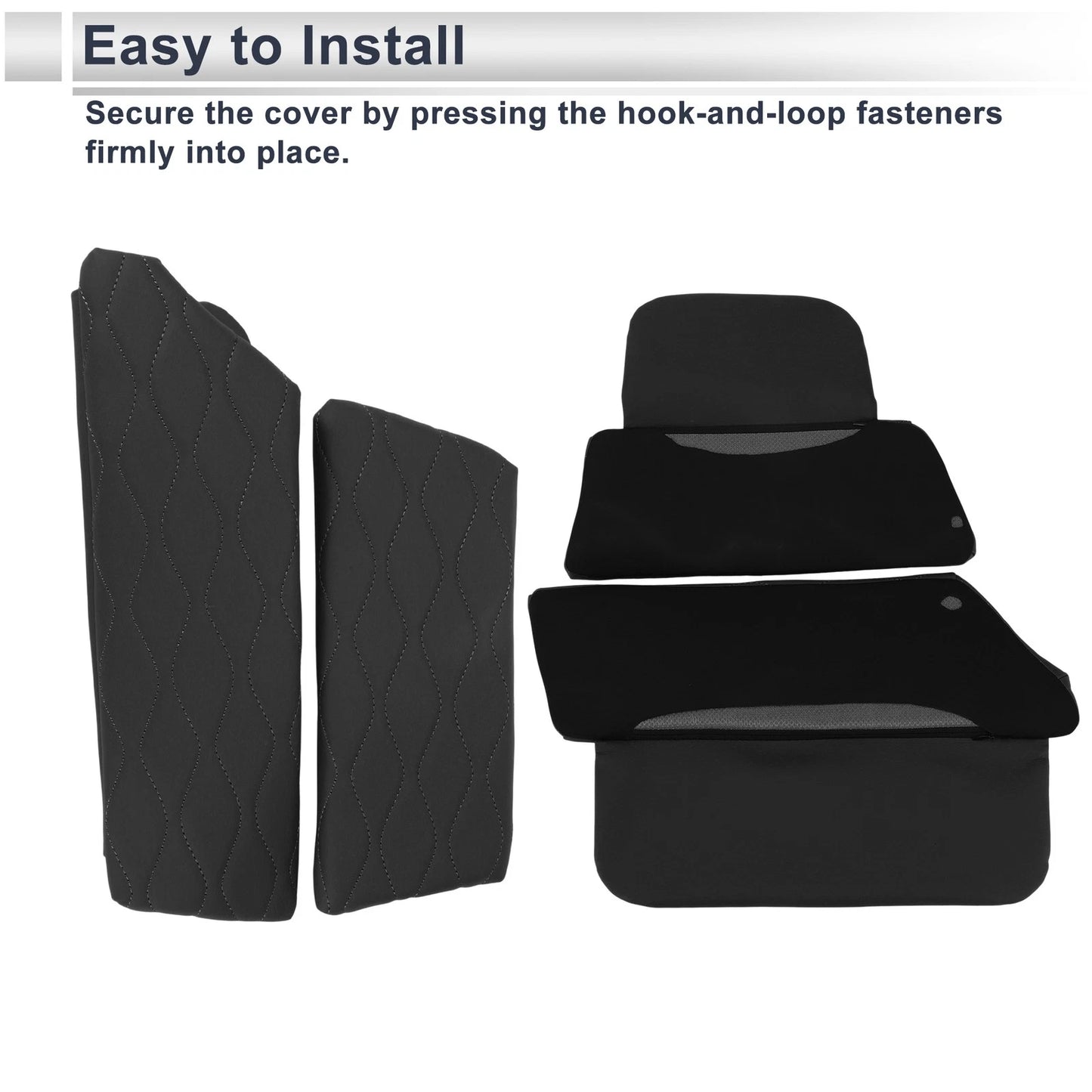 Car Center Console Cover for BMW 5 Series (2011-2017) - Black Storage Bag 1 Set