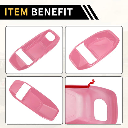 Interior Door Handle Bowl Cover Trims for Jeep Wrangler JL JLU (2018-2023)