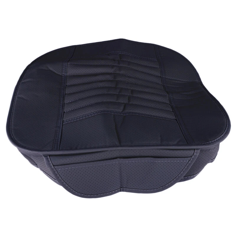 PU Front Seat Cover for Auto Car - Full Surround Breathable Cushion Mat Pad