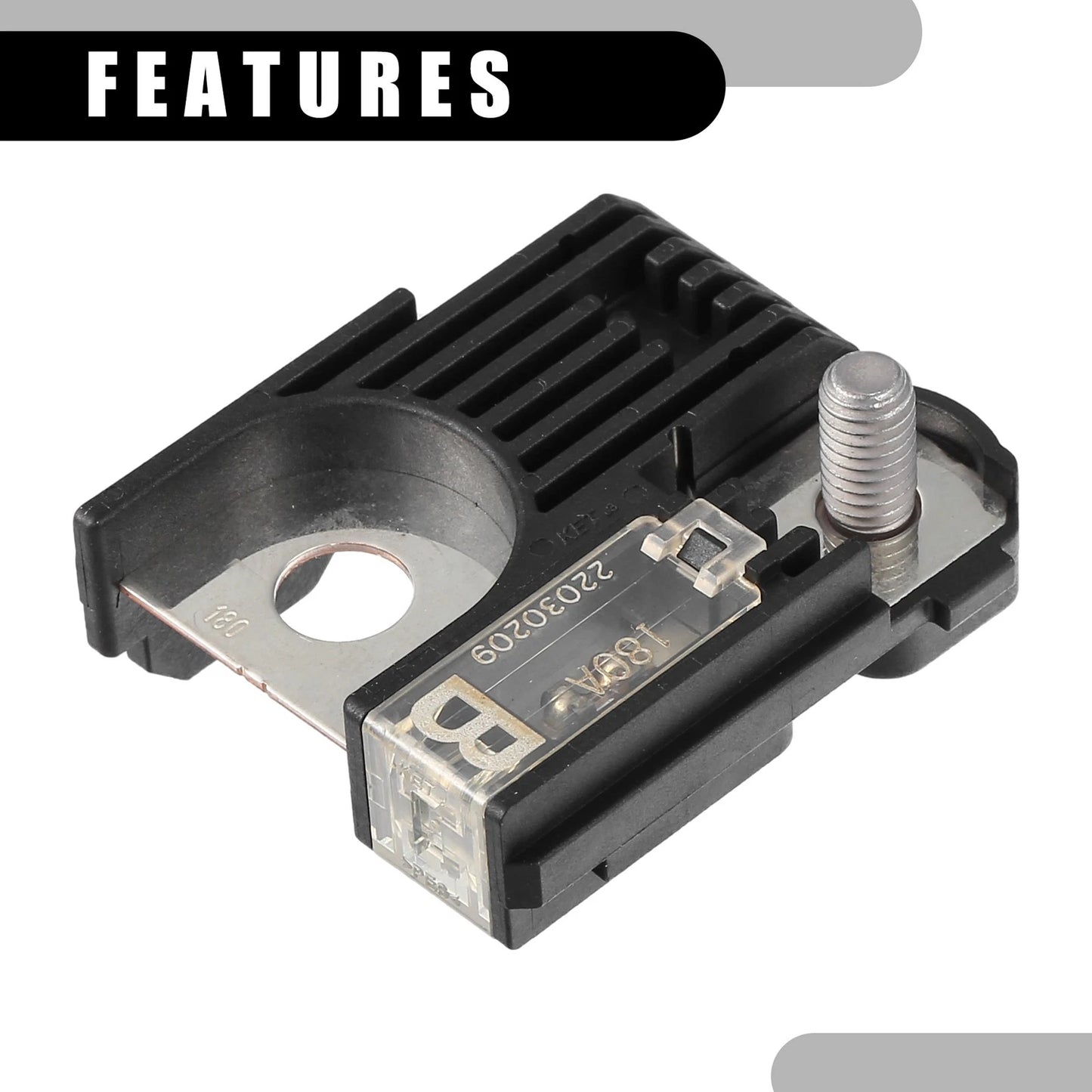 Battery Fuse Terminal Assembly for Hyundai - Plastic Black