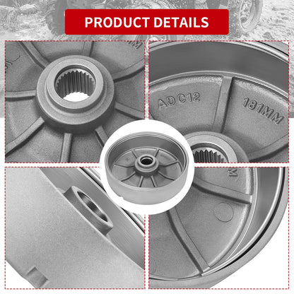 Rear Brake Drum Hub for Honda Foreman (2005–2013)