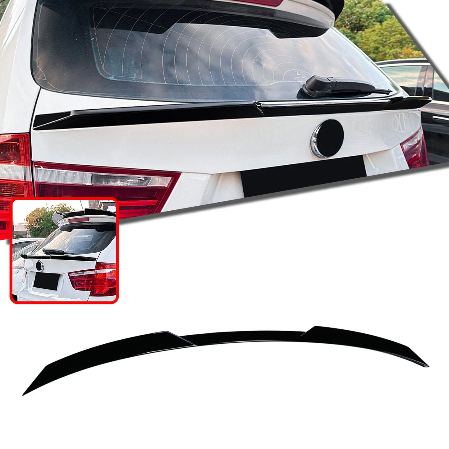 Rear Spoiler Lip for BMW X3 F25 (2011-2017)