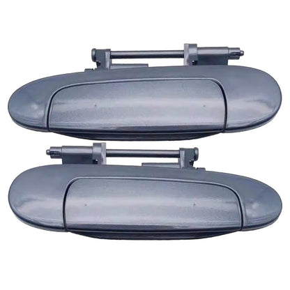 Exterior Door Handle Set for Toyota Echo (2000-2005) - 2 x Rear Driver & Passenger